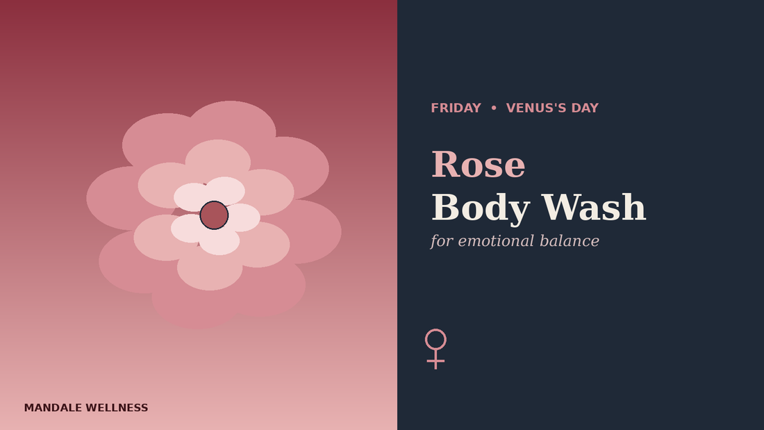 The Friday Ritual for Emotional Balance: Rose Body Wash Benefits
