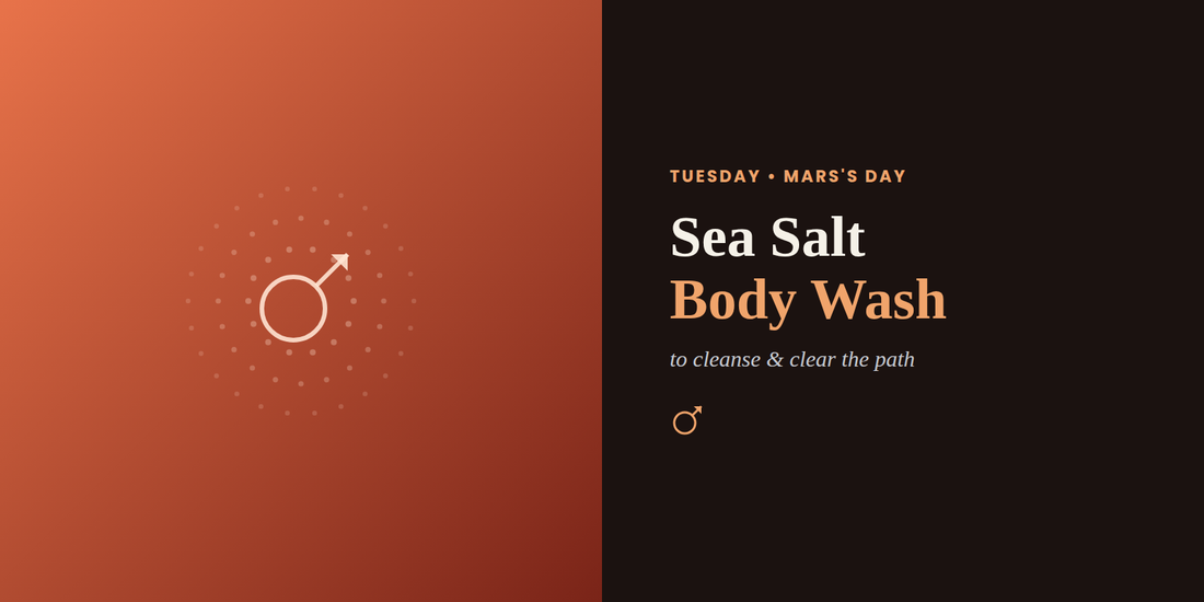 Tuesday's Mars Ritual: Why Sea Salt Cleanses the Aura