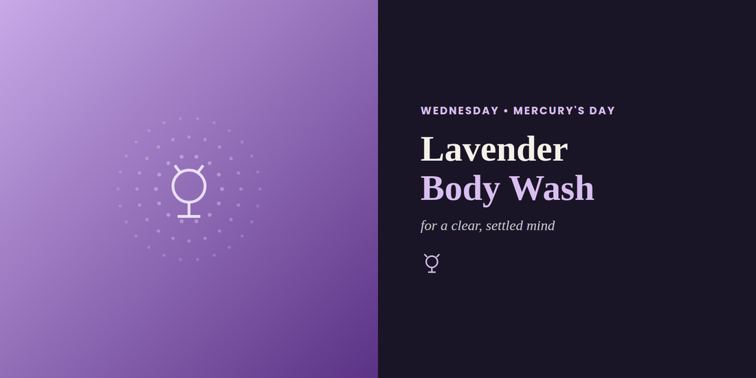 The Wednesday Clarity Ritual: Lavender and Mercury's Focus
